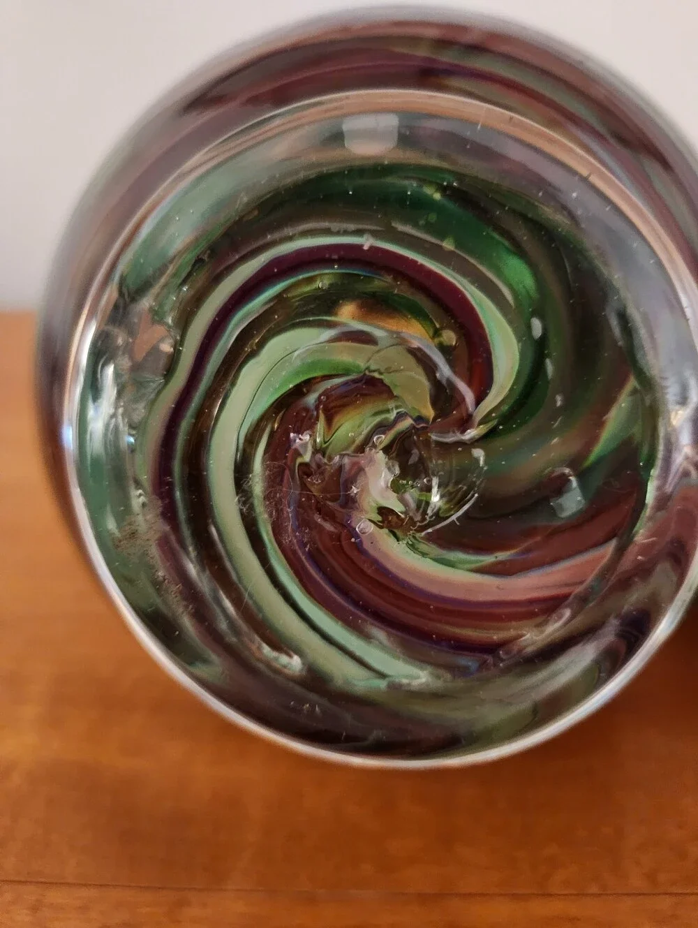 Studio Hand Blown Glass Vase - One Of A Kind